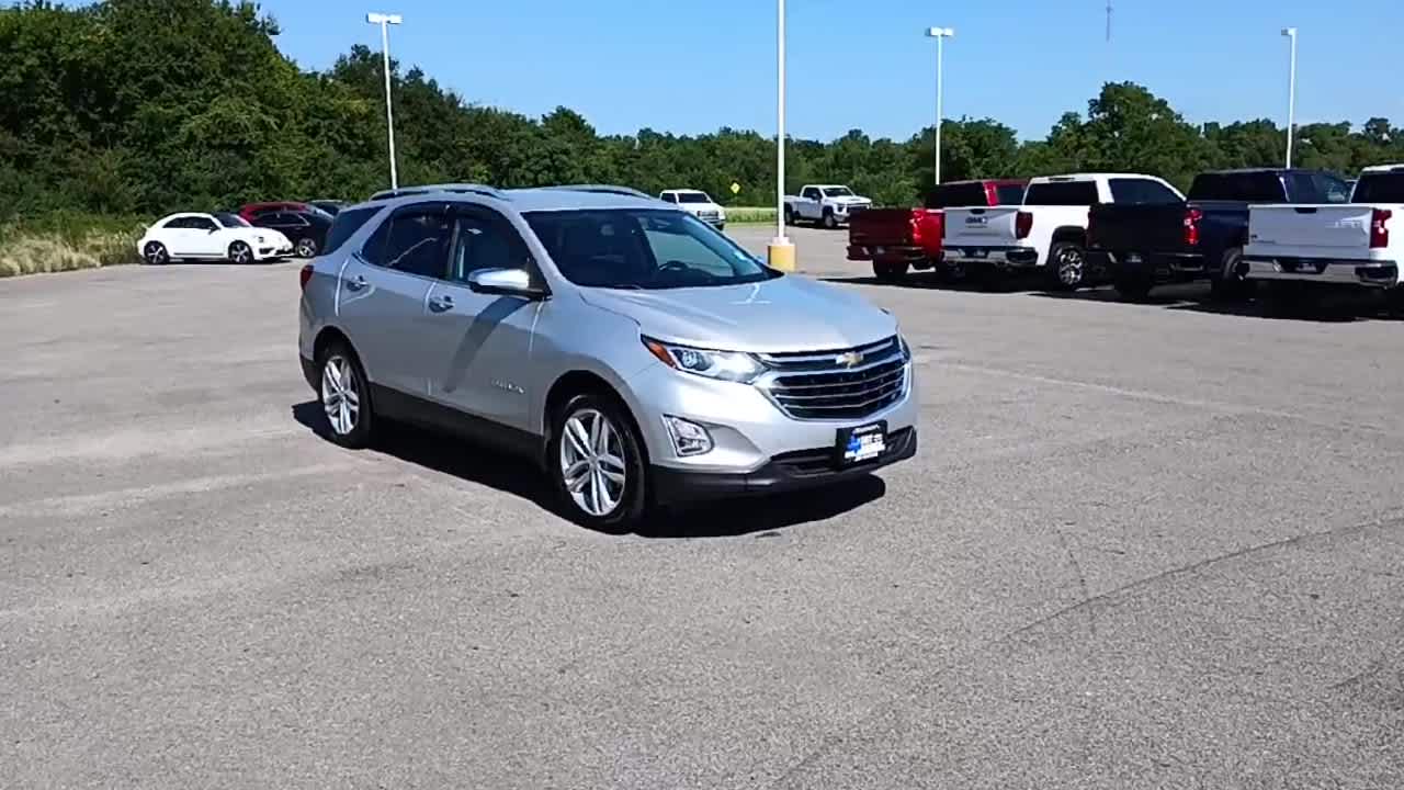 Used 2019 Chevrolet Equinox Premier with VIN 2GNAXPEX2K6231840 for sale in Muskogee, OK