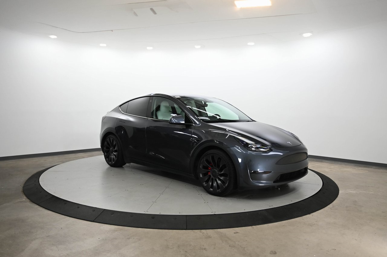 Used 2021 Tesla Model Y Performance with VIN 5YJYGDEF2MF194539 for sale in Cornelius, NC