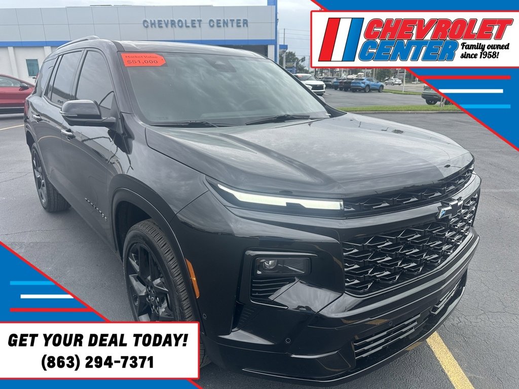 Used 2024 Mosaic Black Metallic Chevrolet RS image 1