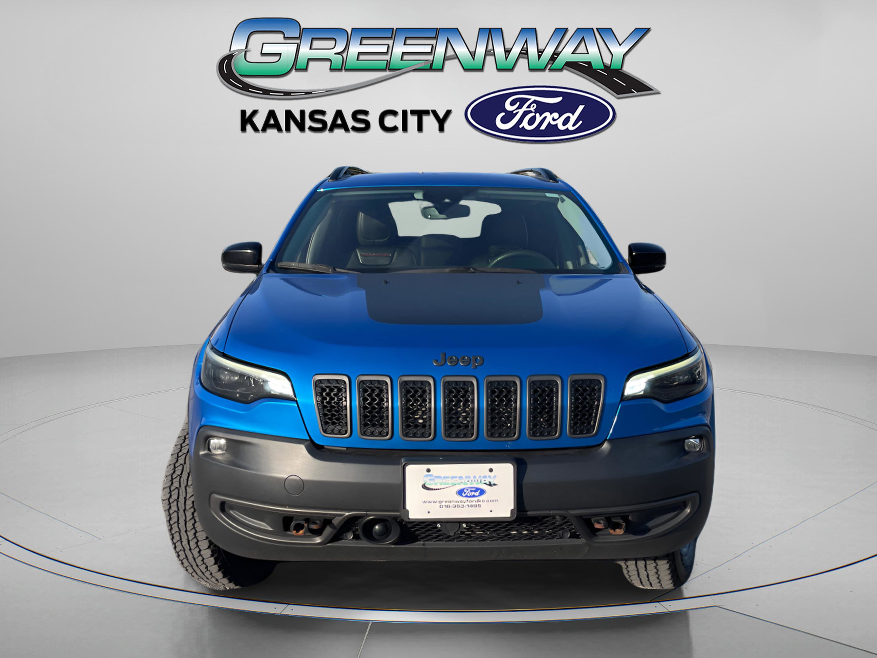 Used 2022 Jeep Cherokee Trailhawk with VIN 1C4PJMBX4ND524961 for sale in Kansas City