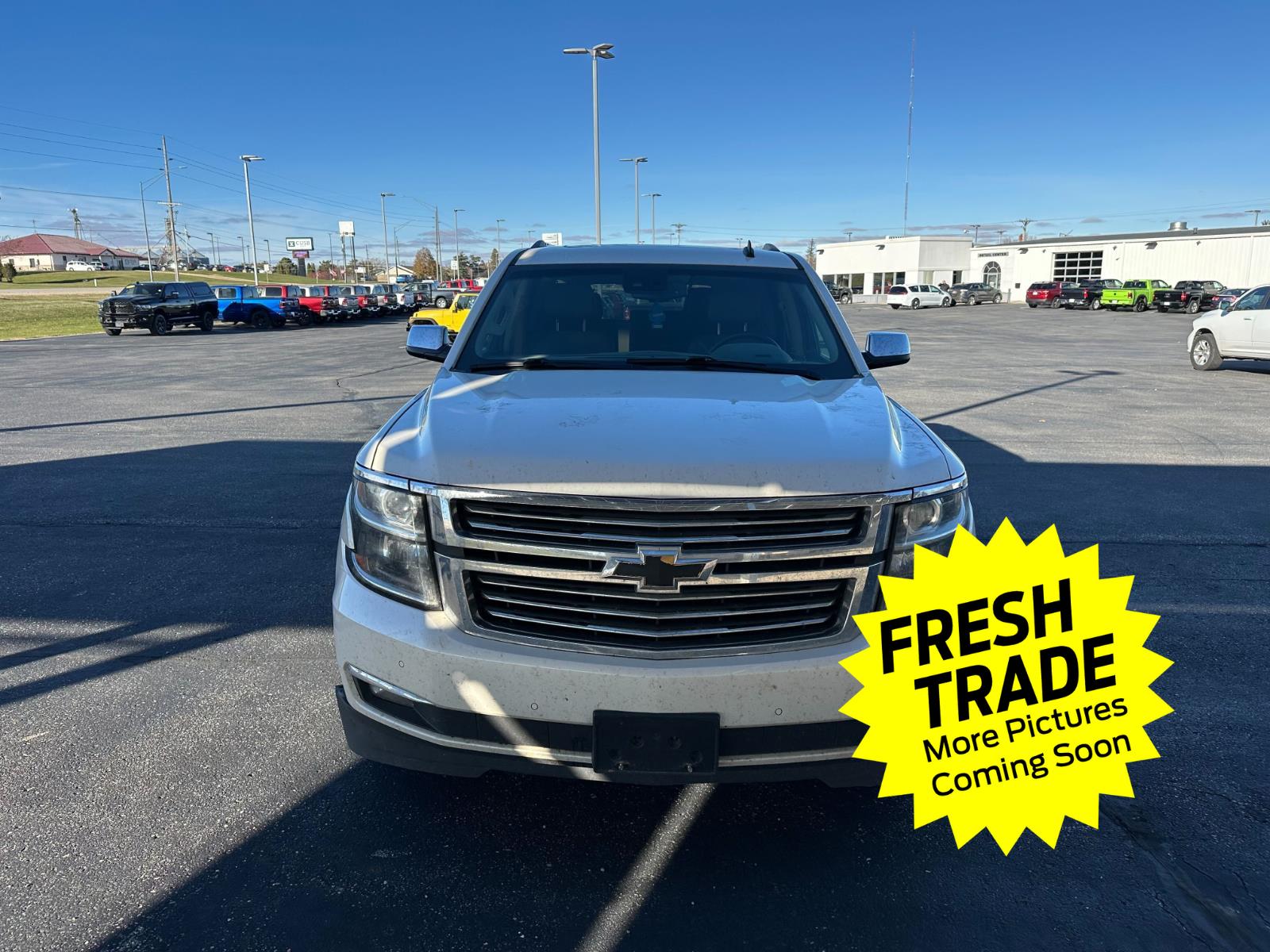 Used 2015 Chevrolet Suburban LTZ with VIN 1GNSKKKC4FR280331 for sale in Charles City, IA