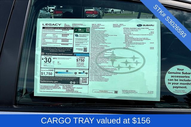 2025 Subaru Legacy Premium photo 4