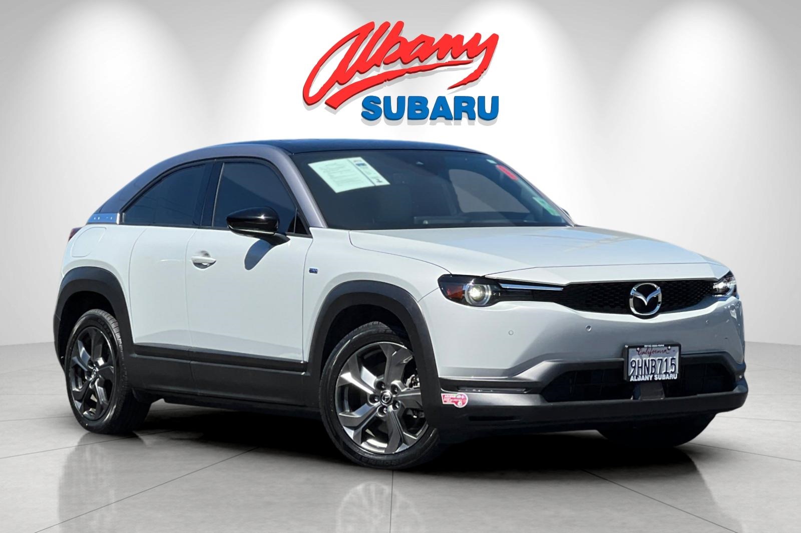 Used 2023 Mazda MX-30 Premium Plus Package with VIN JM1DRADB8P0200661 for sale in Albany, CA