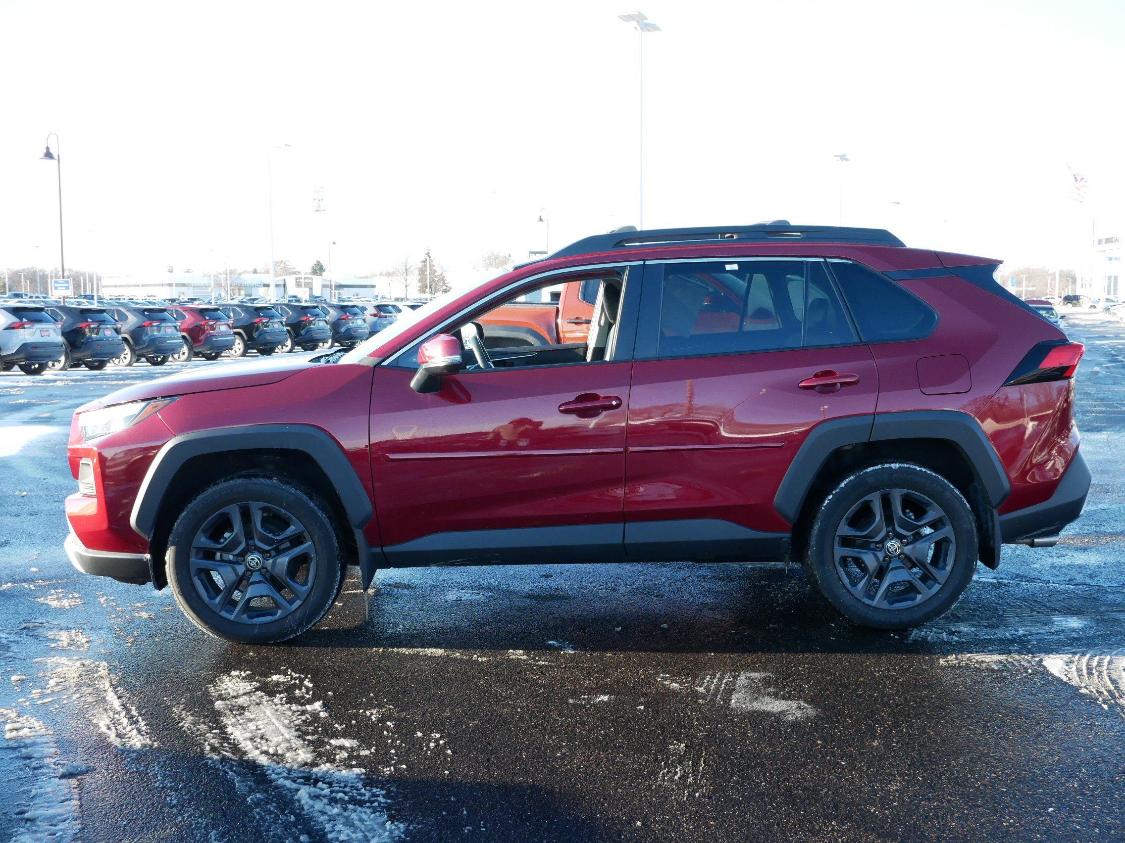 Certified 2023 Toyota RAV4 Adventure with VIN 2T3J1RFV2PW332679 for sale in Brooklyn Center, Minnesota