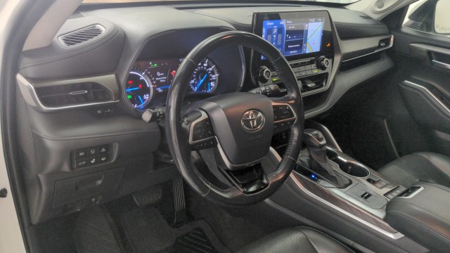 Used 2021 Blizzard Pearl Toyota Hybrid Limited image 13