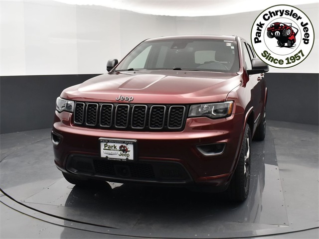 Used 2021 Jeep Grand Cherokee 80th Edition with VIN 1C4RJFBG4MC859971 for sale in Burnsville, Minnesota