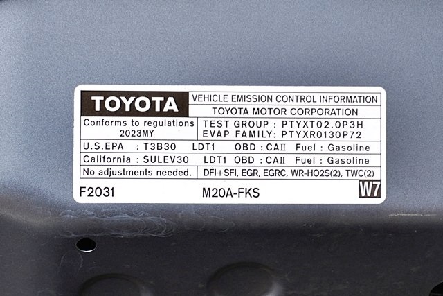 Used 2023 Gray Toyota XLE image 37