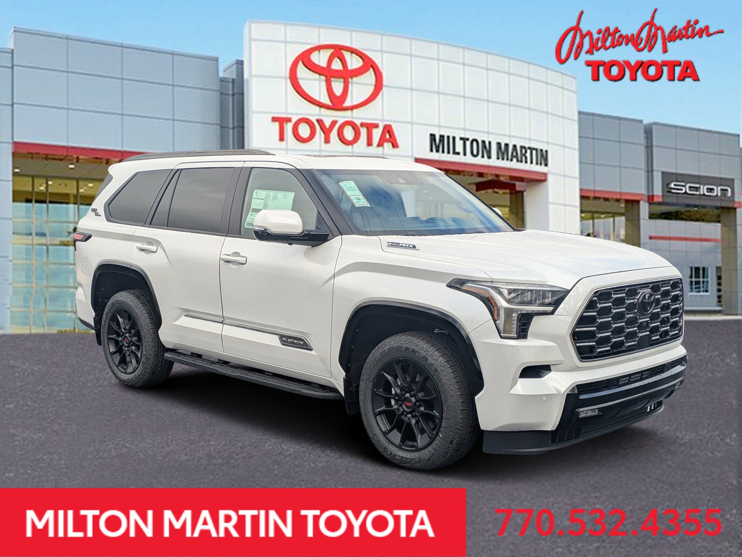 2026 Toyota Sequoia Platinum's photo