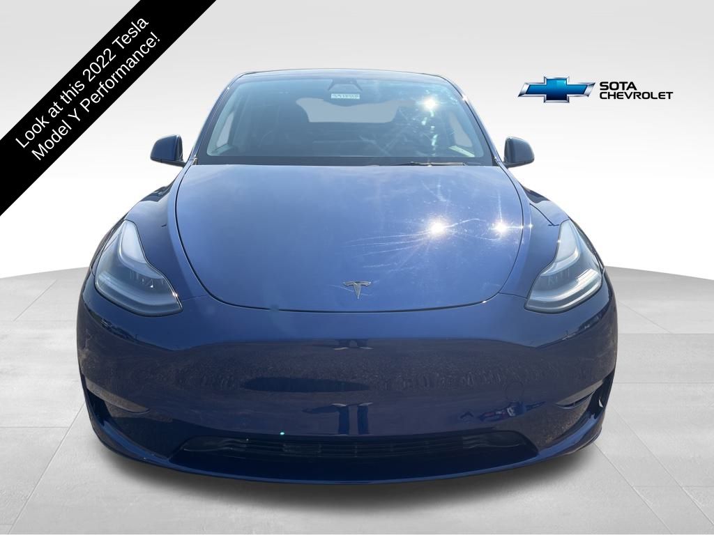 Used 2022 Tesla Model Y Performance with VIN 7SAYGDEF6NF391833 for sale in Northfield, Minnesota