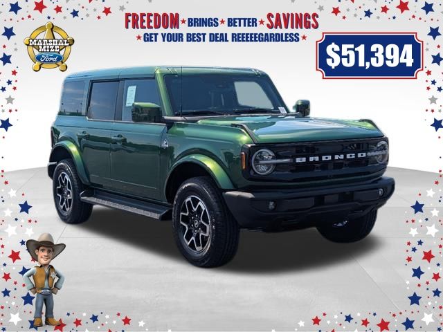 New 2025 Eruption Green Metallic Ford Outer Banks image 1