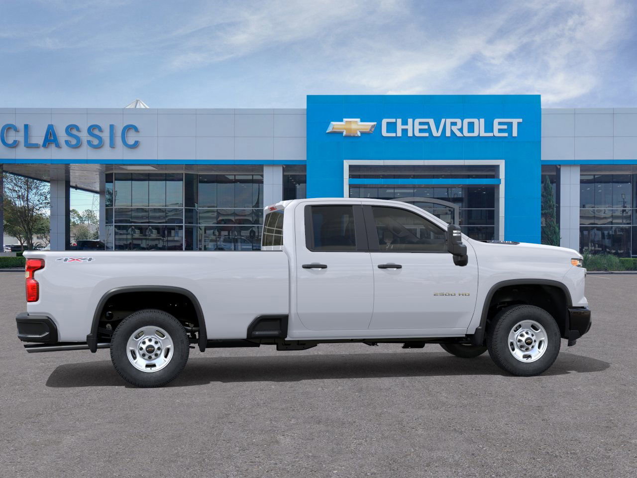 2025 Chevrolet Silverado 2500 HD WT White at Classic Elite Chevrolet Hwy 6