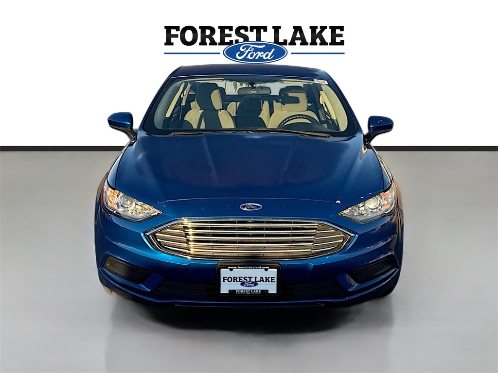Certified 2017 Ford Fusion Hybrid S with VIN 3FA6P0UU1HR345090 for sale in Forest Lake, Minnesota