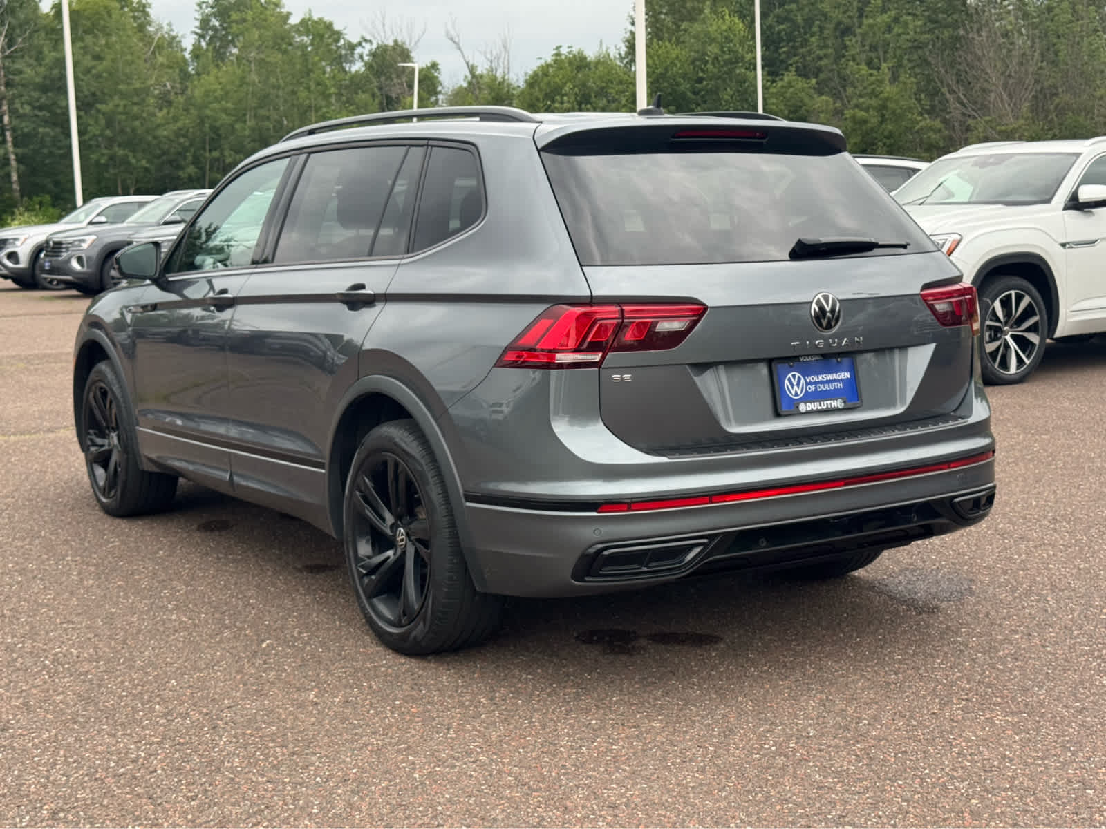 Certified 2023 Volkswagen Tiguan SE R-LINE BLACK with VIN 3VVCB7AX7PM057672 for sale in Hermantown, Minnesota