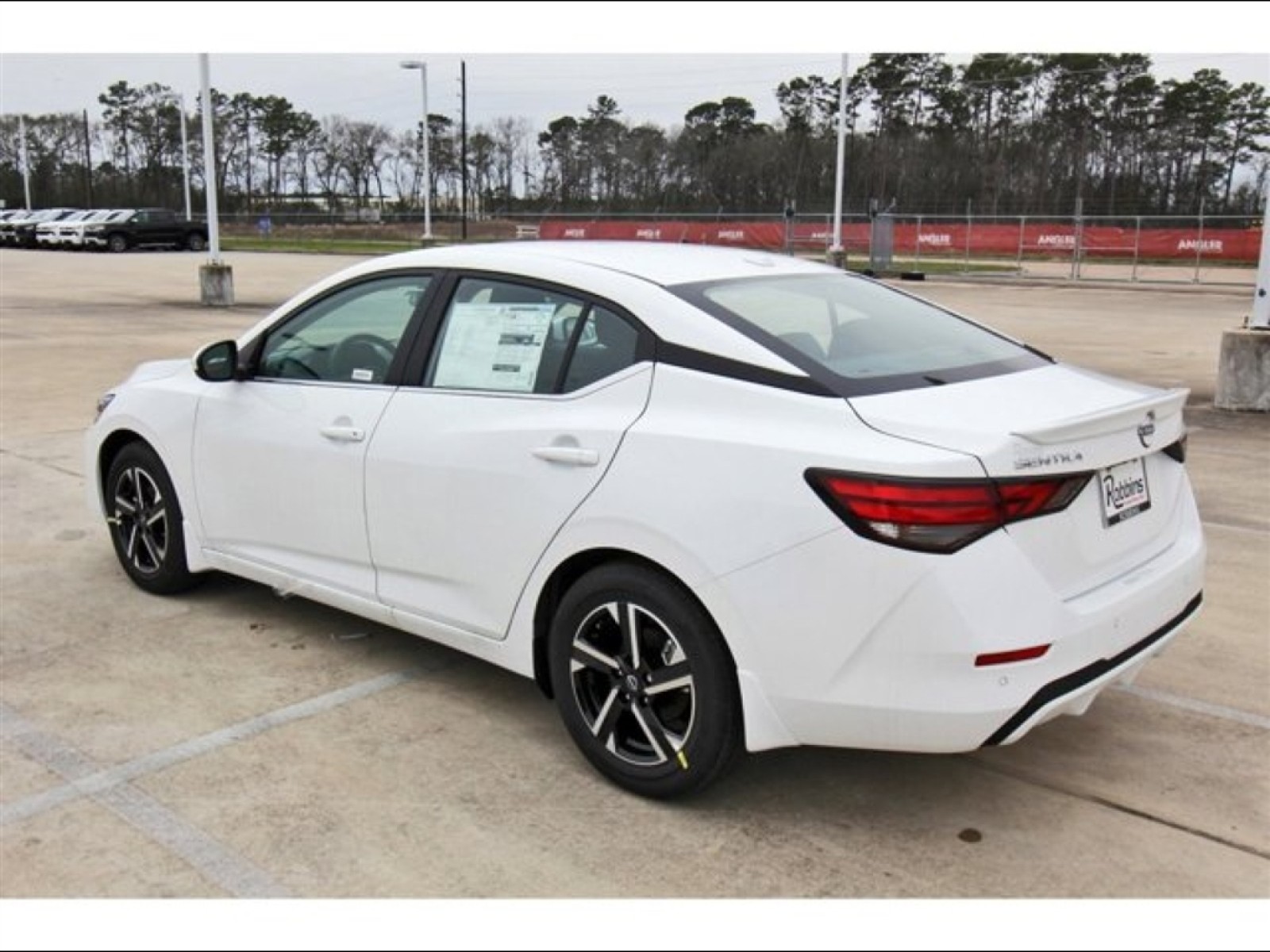 2025 Nissan Sentra SV White at Robbins Nissan