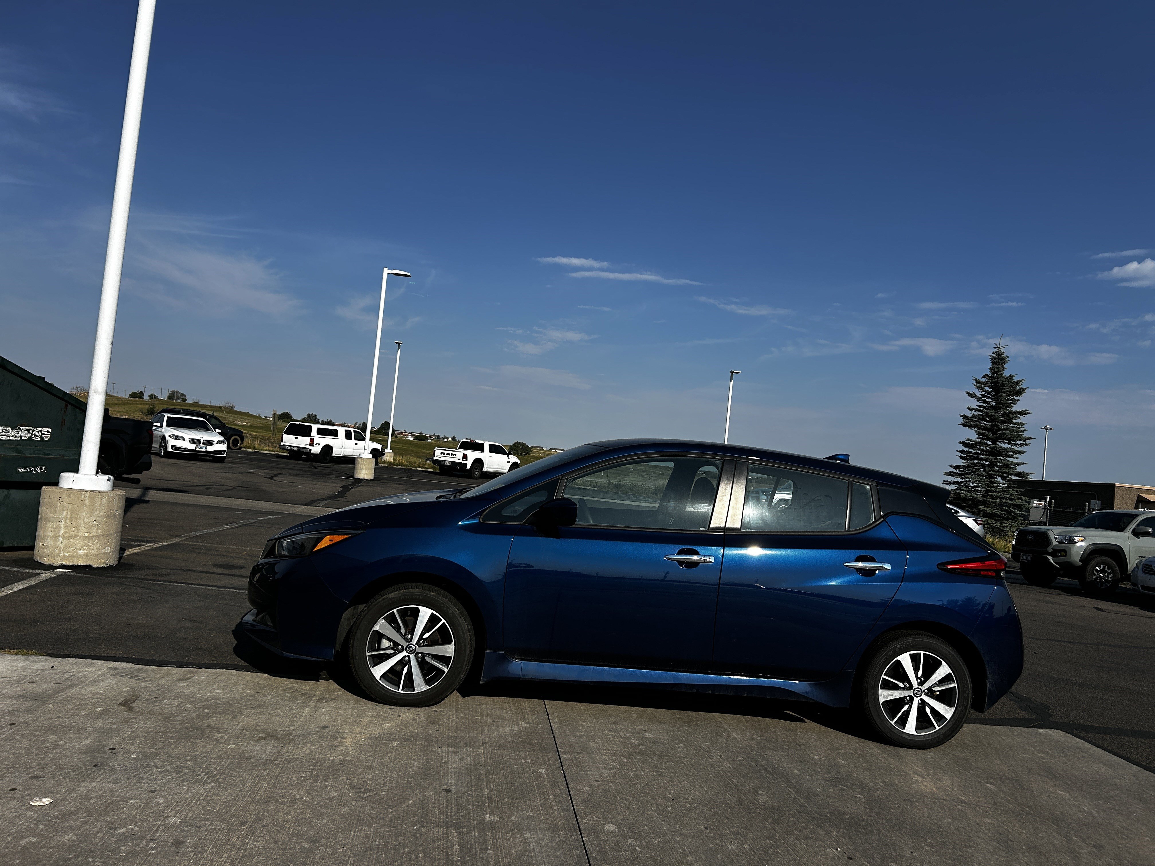 Used 2022 Nissan LEAF S Plus with VIN 1N4BZ1BV4NC559561 for sale in Cheyenne, WY
