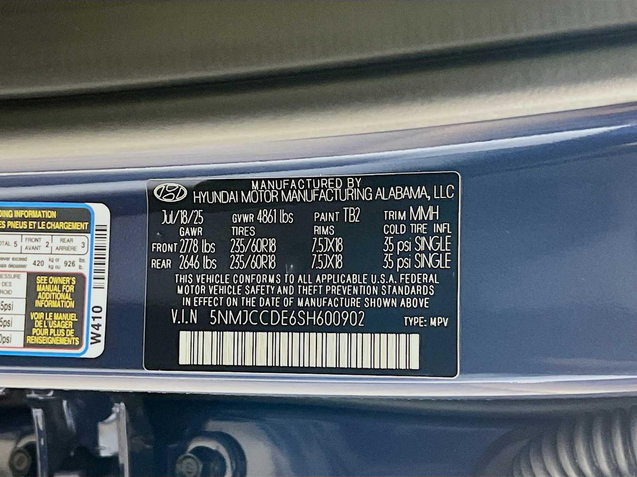 2025 Hyundai Tucson SEL Convenience photo 20