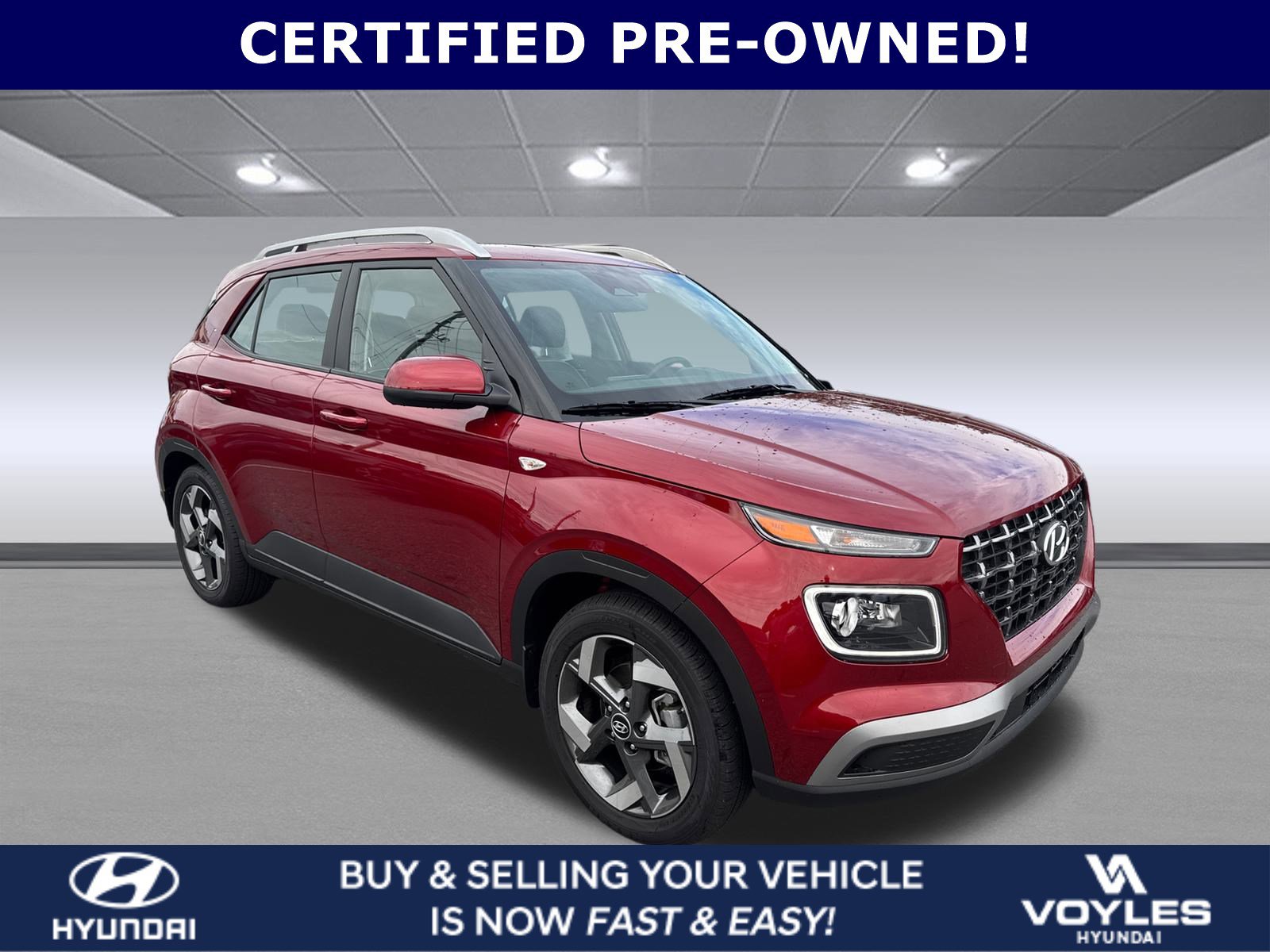 Certified Used 2024 Ultimate Red Hyundai Limited image 1
