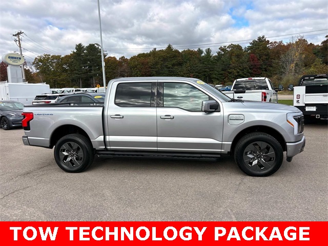 Used 2023 Ford F-150 Lightning Lariat with VIN 1FTVW1EV3PWG54254 for sale in Raynham, MA