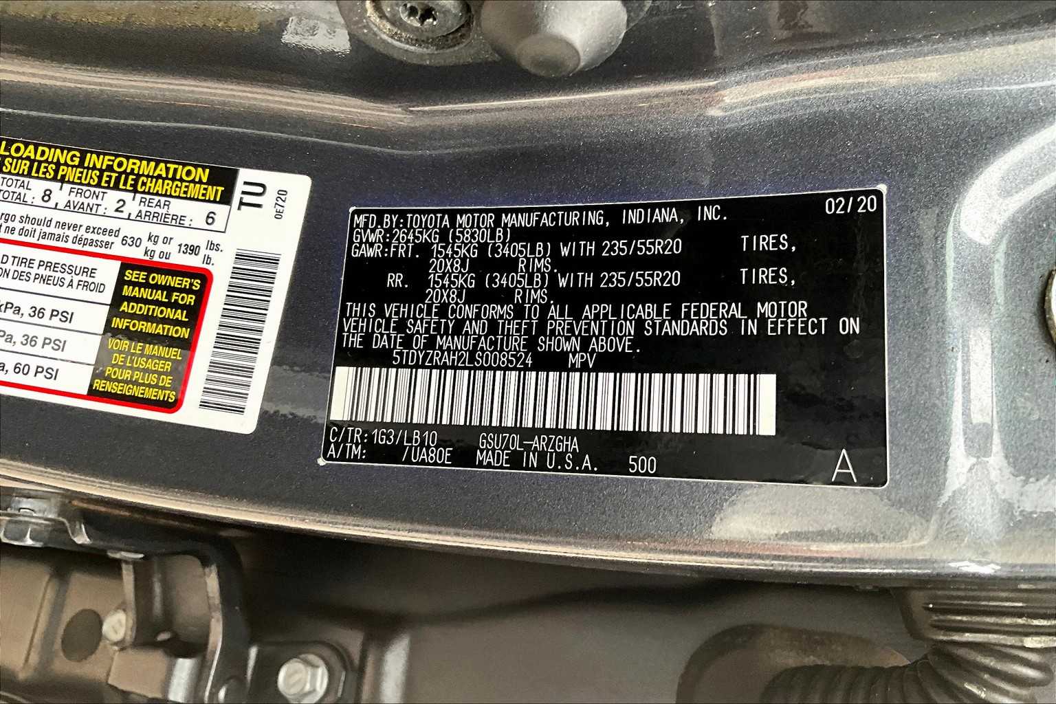 2020 Toyota Highlander Limited photo 31