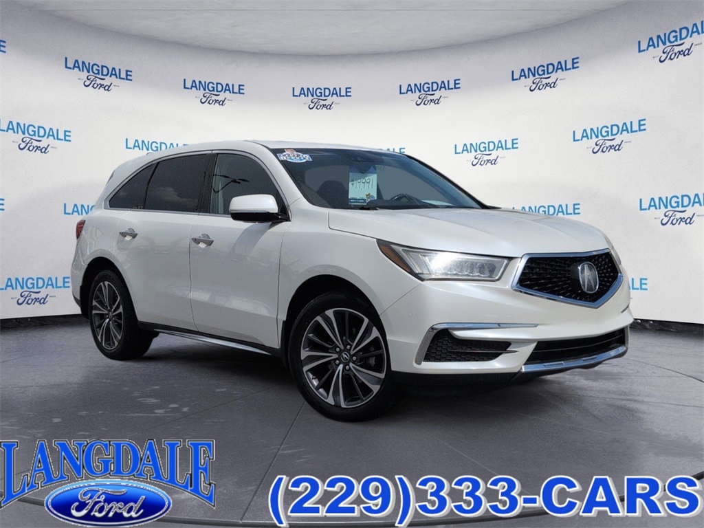 Used 2019 Acura MDX Technology Package with VIN 5J8YD3H53KL005916 for sale in Valdosta, GA