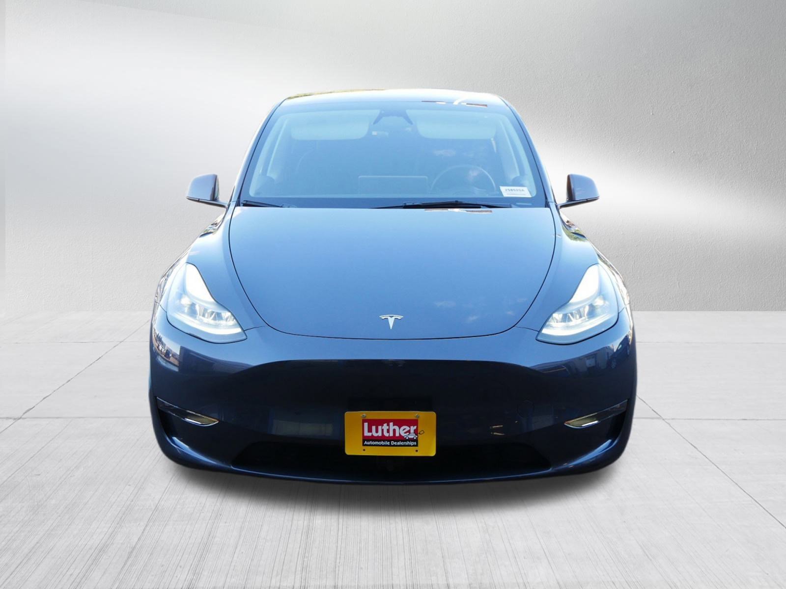 Used 2023 Tesla Model Y Long Range with VIN 7SAYGAEE8PF872160 for sale in Coon Rapids, Minnesota