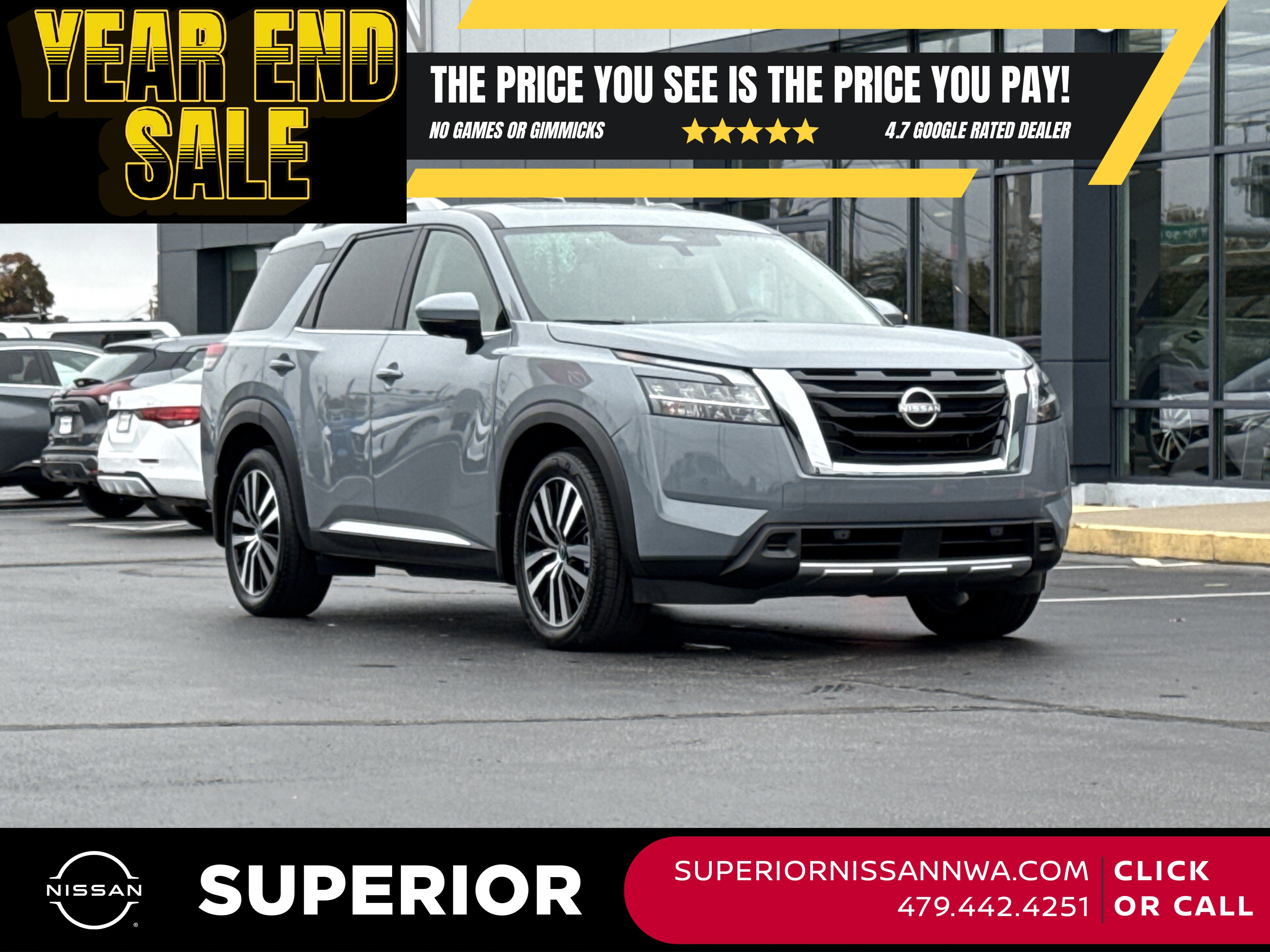 2024 Nissan Pathfinder Platinum's photo