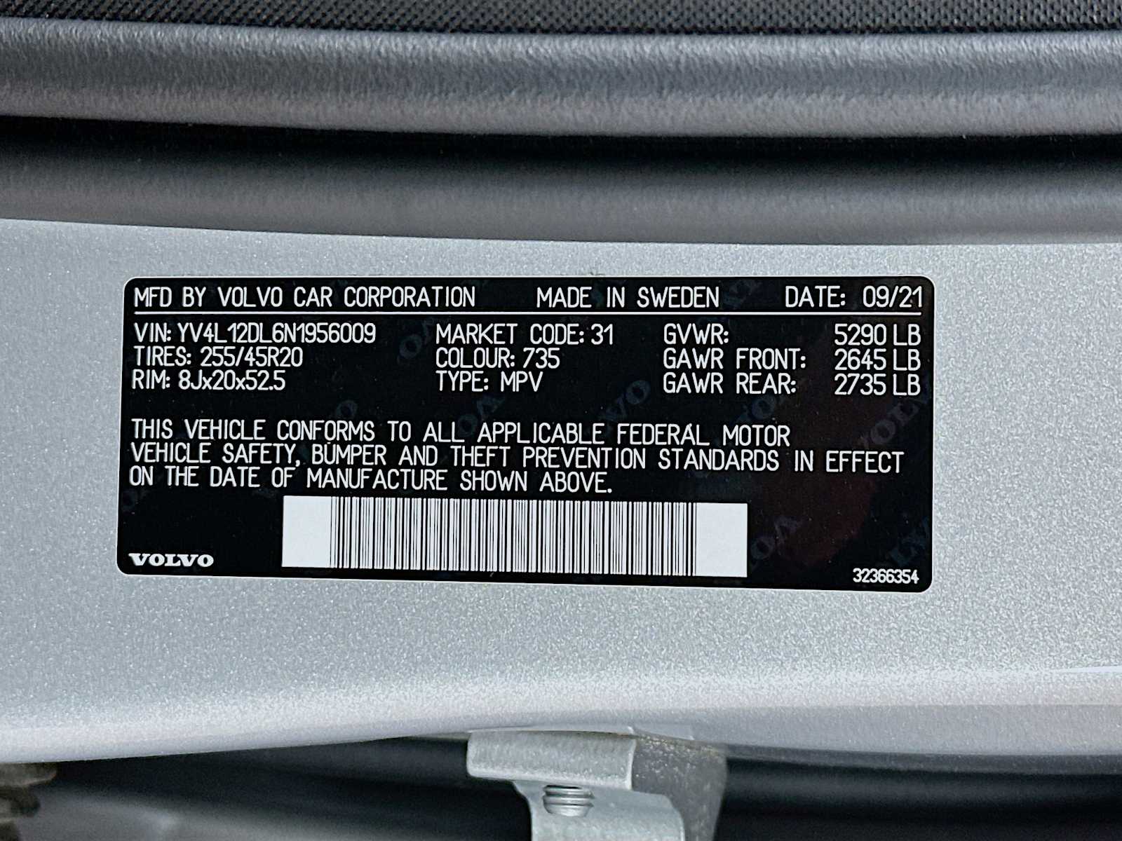 2022 Volvo XC60 Inscription photo 27
