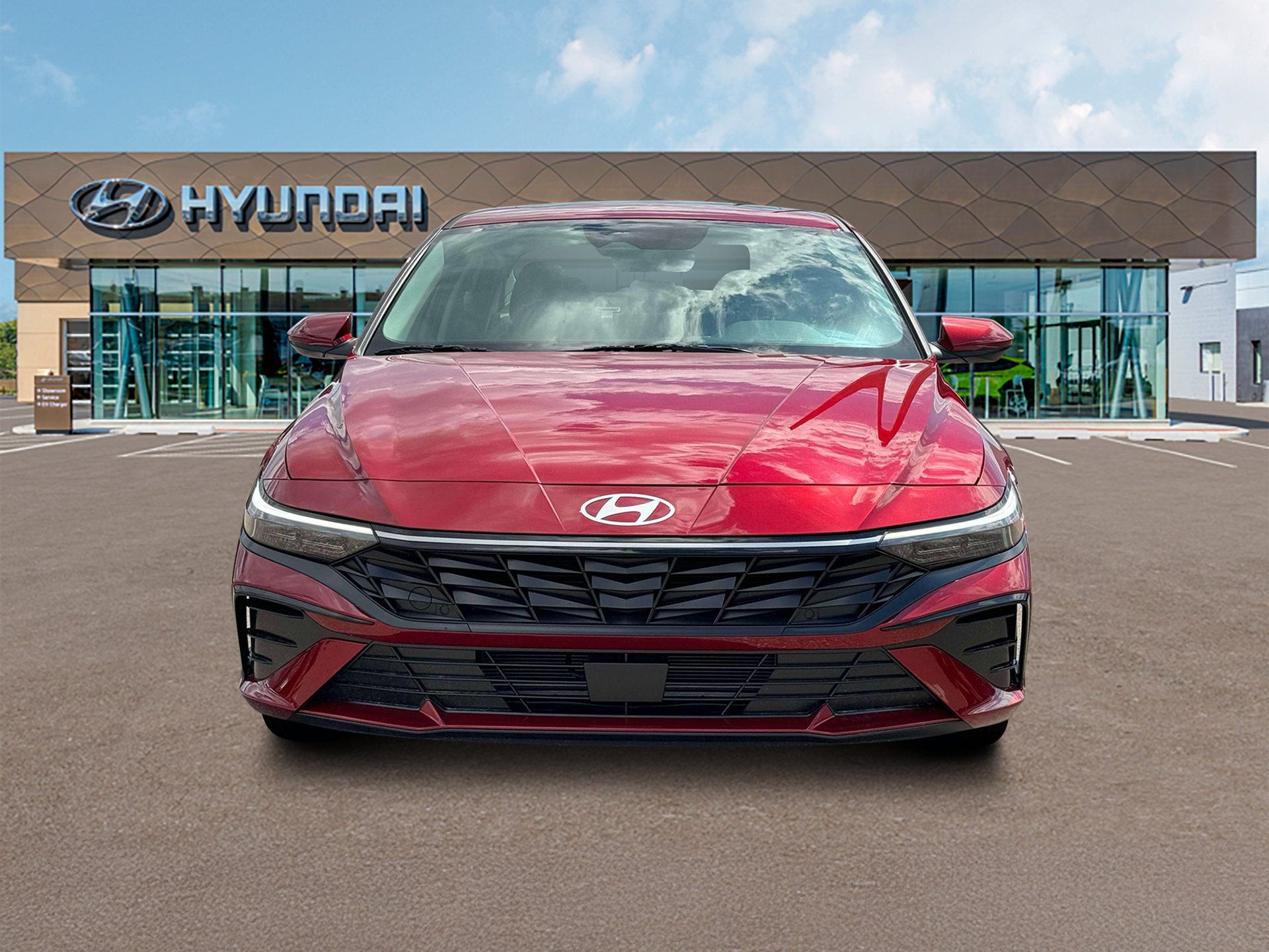 New 2025 Red Hyundai SEL Convenience image 12