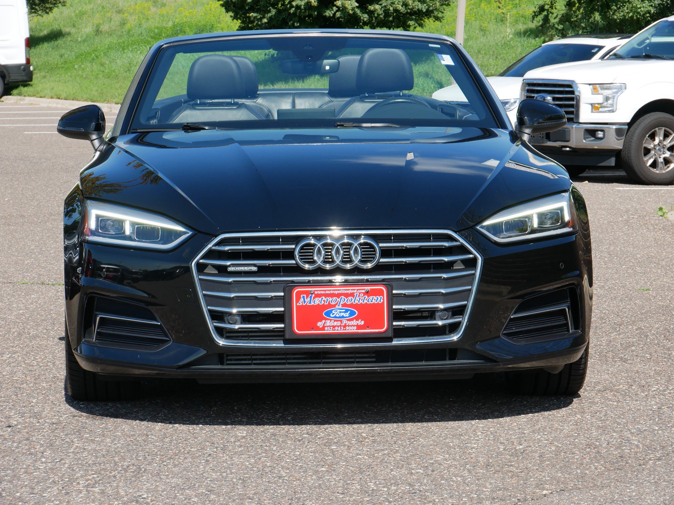 Used 2018 Audi A5 Cabriolet Premium Plus with VIN WAUYNGF53JN012659 for sale in Eden Prairie, Minnesota
