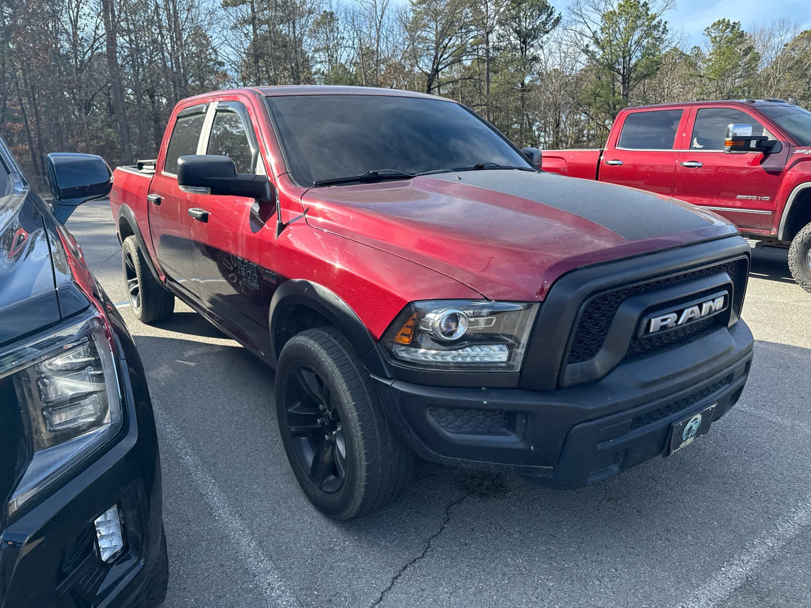 Used 2021 RAM Ram 1500 Classic Warlock with VIN 1C6RR6LT9MS550725 for sale in Little Rock