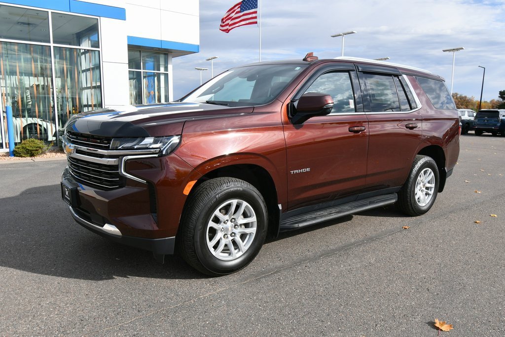 Used 2022 Chevrolet Tahoe LT with VIN 1GNSKNKD3NR278918 for sale in North Branch, Minnesota