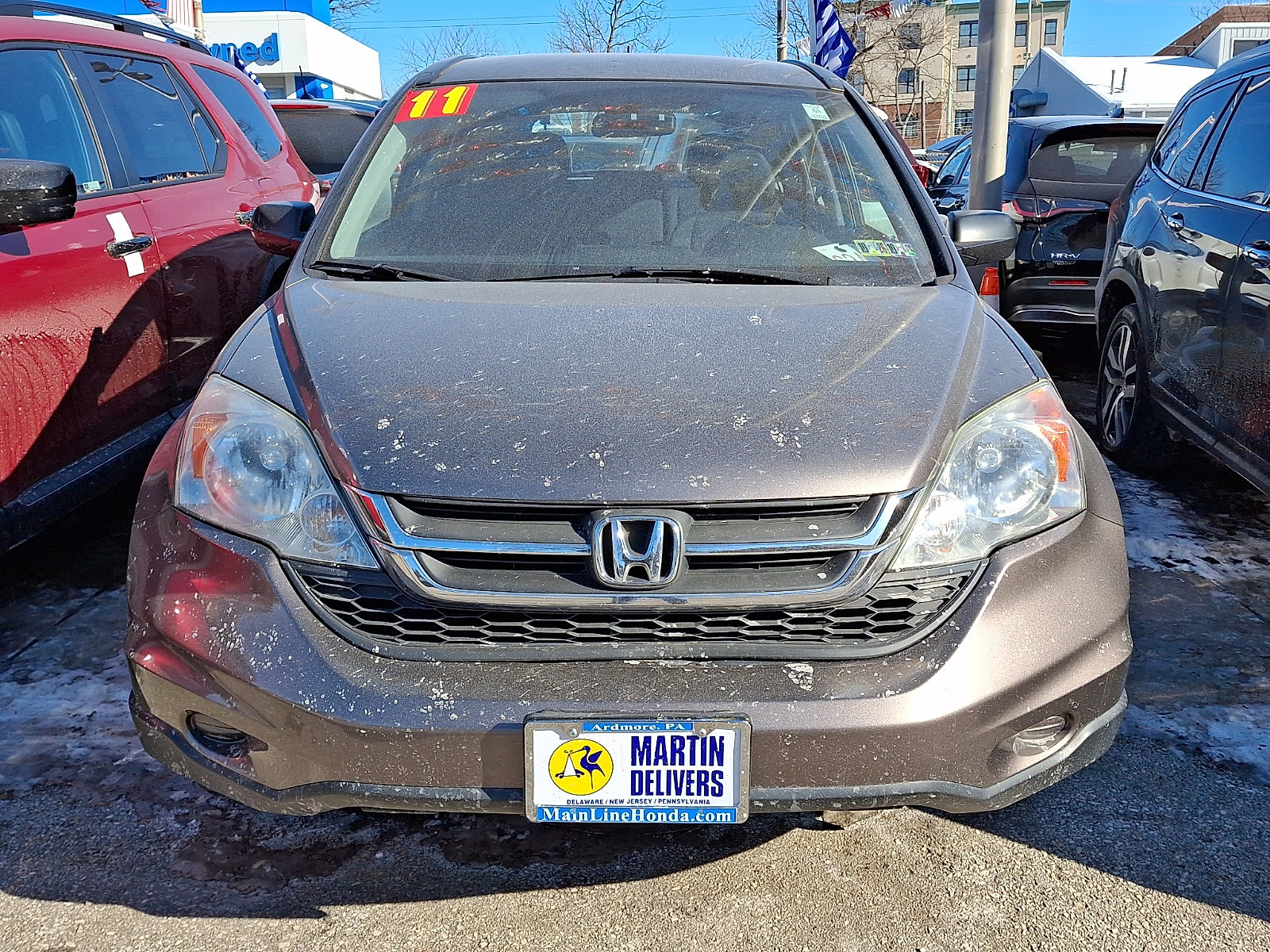 Used 2011 Honda CR-V LX with VIN 5J6RE4H36BL097621 for sale in Ardmore, PA