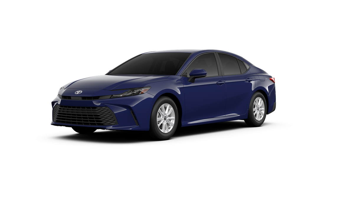 New 2025 Reservoir Blue Toyota LE image 1