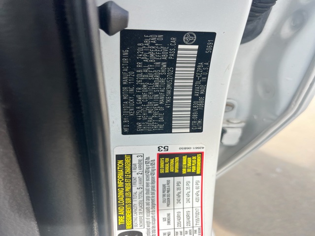2021 Toyota Camry XSE photo 12
