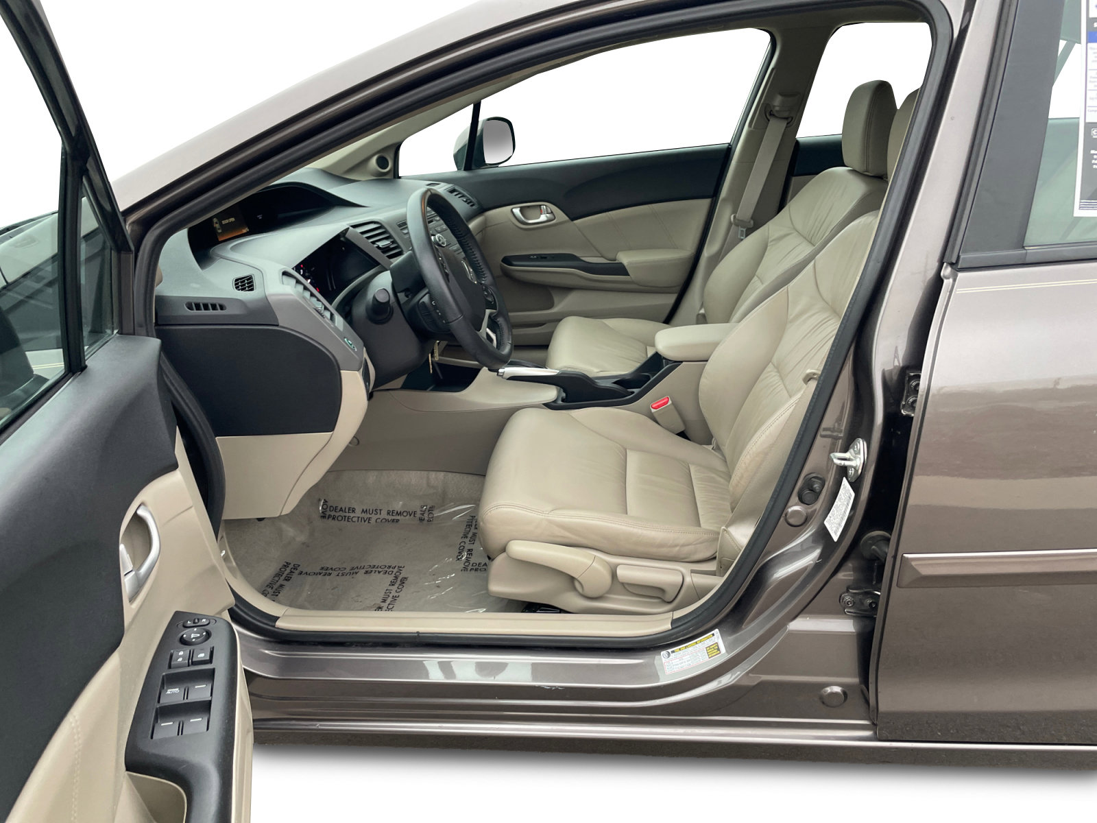 Used 2012 Honda Civic EX-L with VIN 19XFB2F91CE073573 for sale in Kansas City