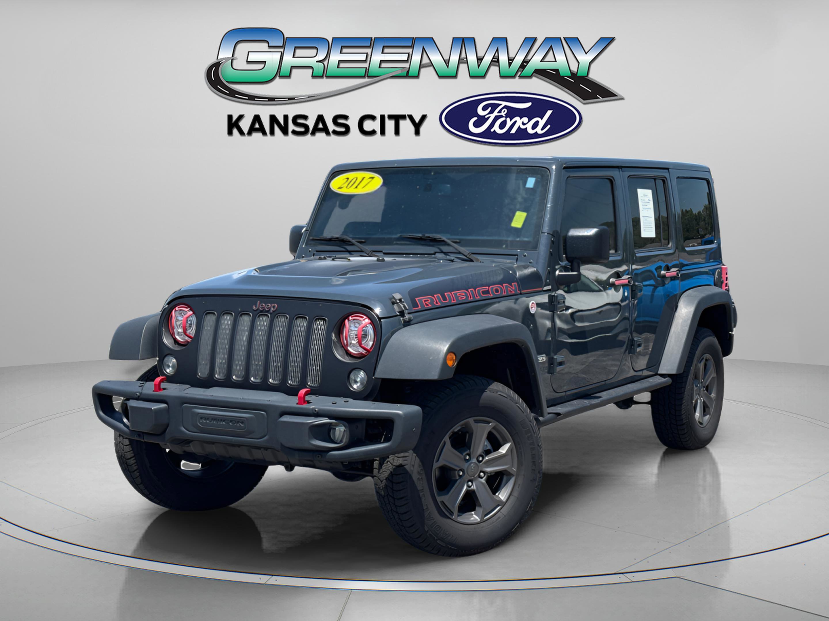 Used 2017 Jeep Wrangler Unlimited Rubicon Recon with VIN 1C4BJWFG5HL739789 for sale in Kansas City