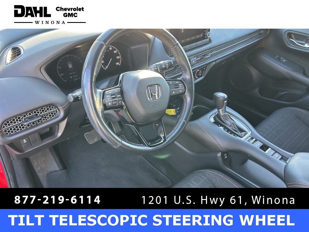 Used 2024 Honda HR-V Sport with VIN 3CZRZ1H53RM722151 for sale in Winona, Minnesota