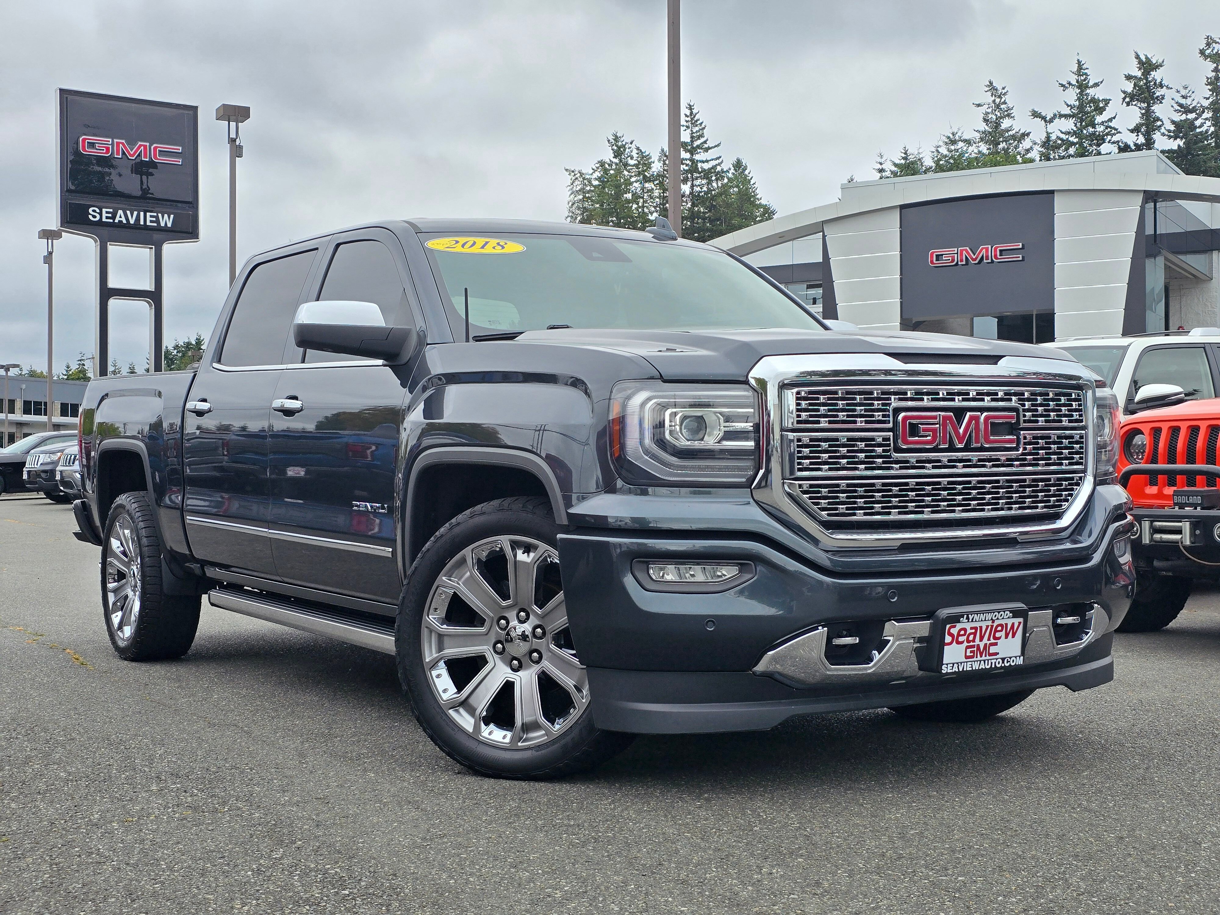 Used 2018 DARK SLATE METALLIC GMC Denali image 1
