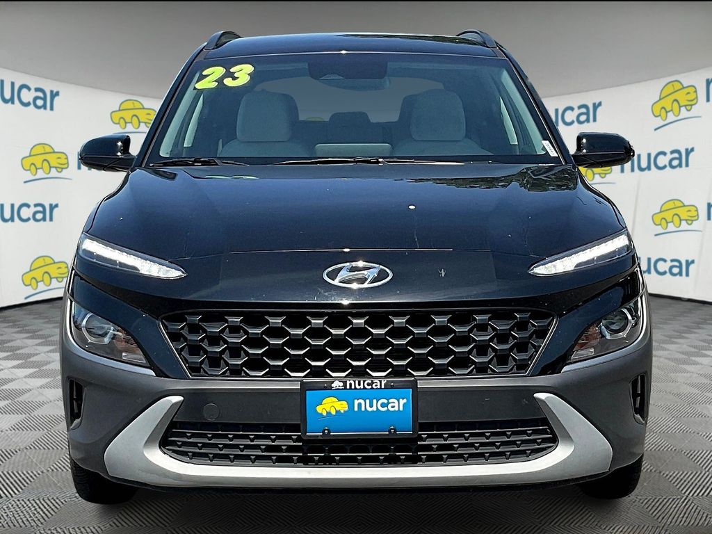 Used 2023 Hyundai Kona SEL with VIN KM8K6CAB5PU989758 for sale in Swanzey, NH