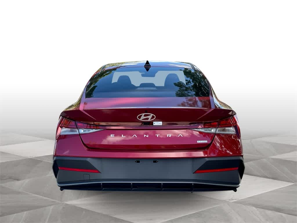 2024 Hyundai Elantra Hybrid Blue photo 6