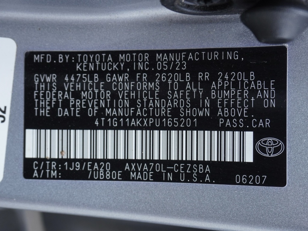 2023 Toyota Camry SE photo 26