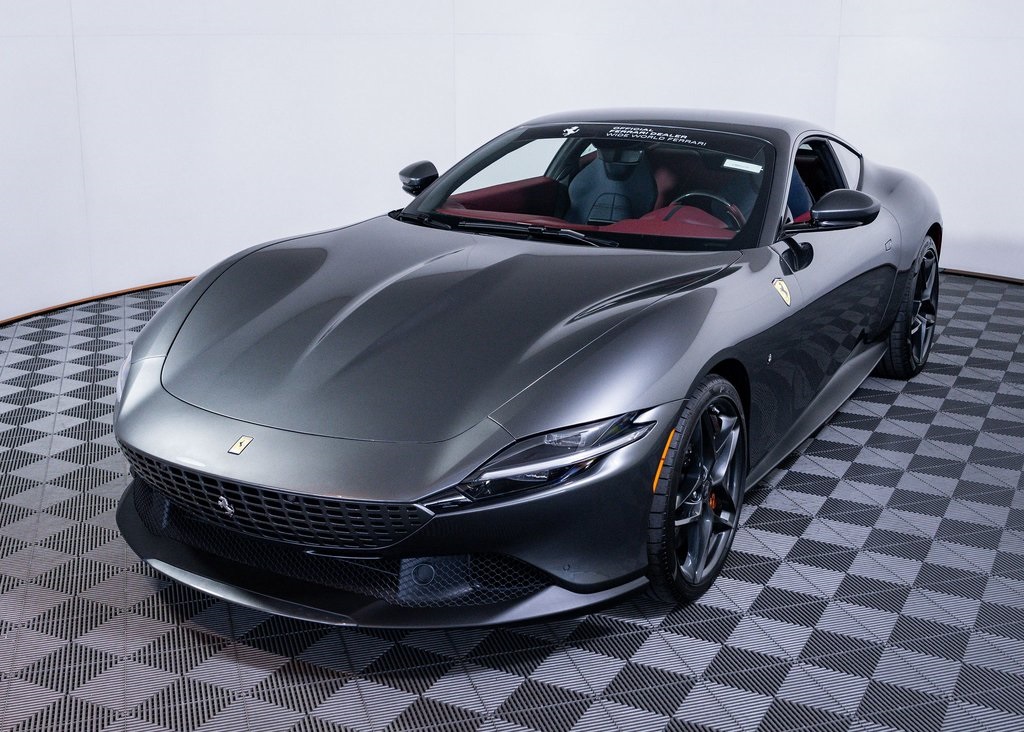 Certified Used 2024 Grigio Silverstone Metallic Ferrari Base image 11