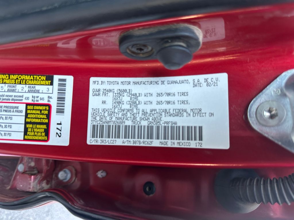 2021 Toyota Tacoma TRD Off-Road photo 20