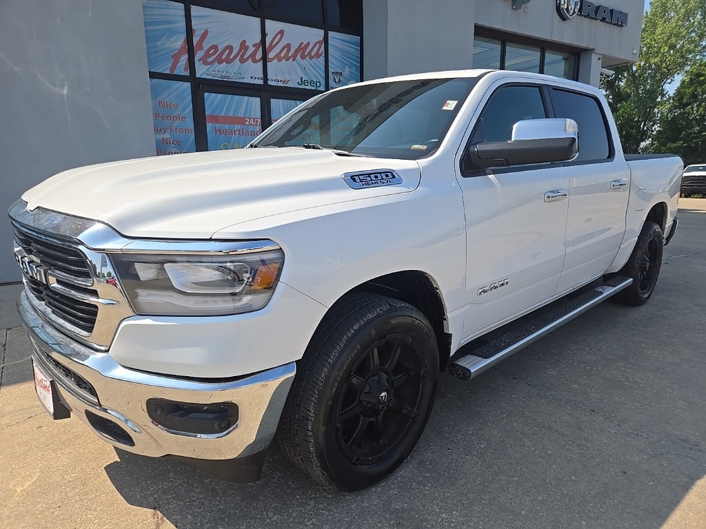 Used 2019 RAM Ram 1500 Big Horn with VIN 1C6SRFFT8KN527980 for sale in Kansas City