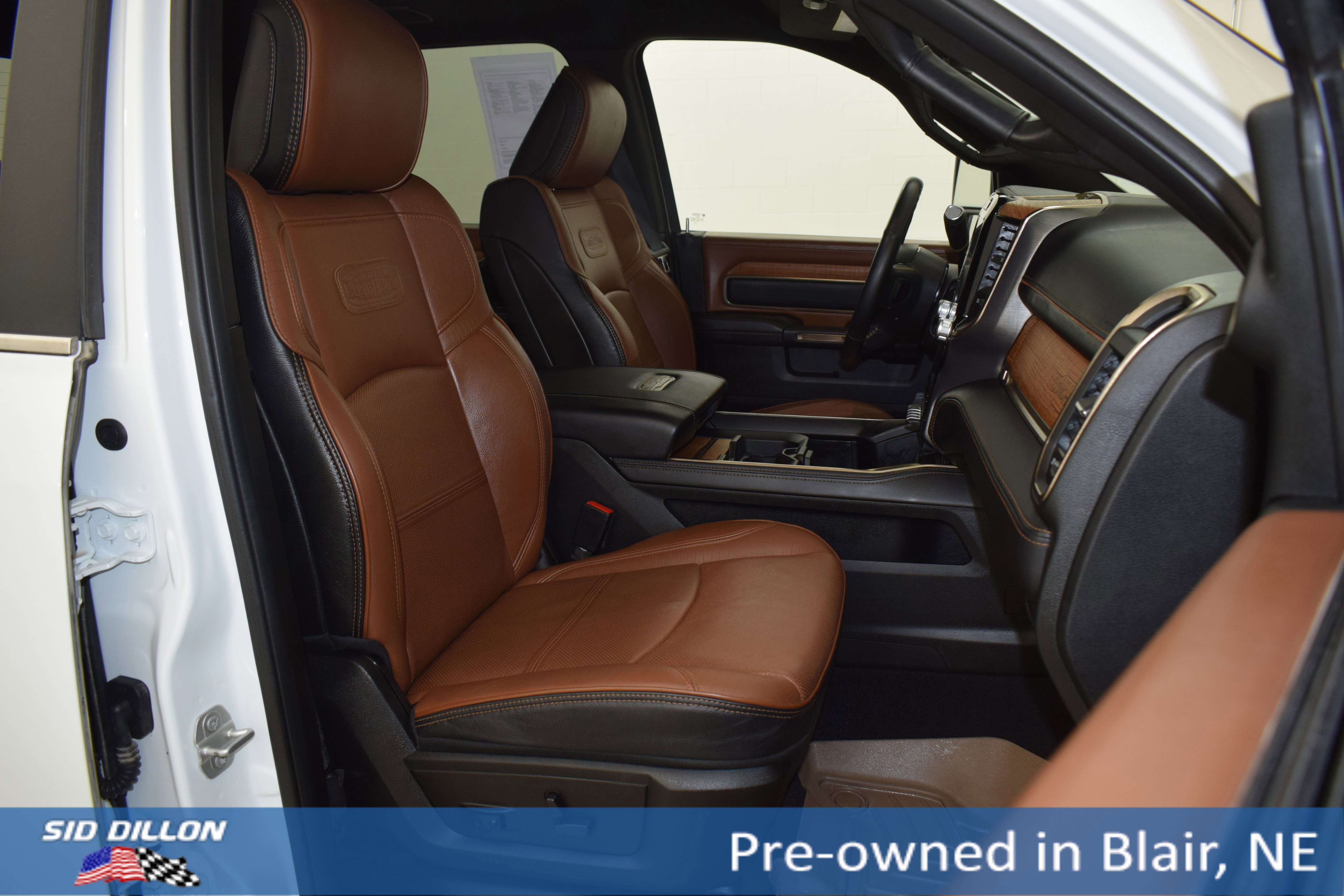 Used 2024 Bright White Clearcoat Ram Longhorn image 7