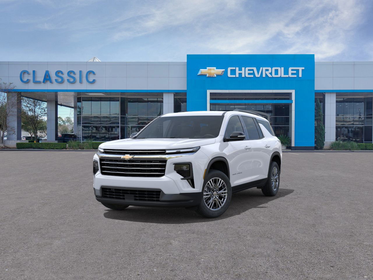 2026 Chevrolet Traverse LT White at Classic Elite Chevrolet Hwy 6