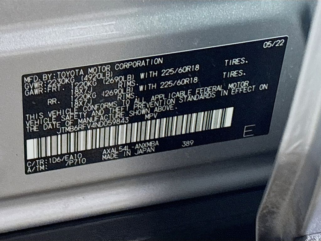 2022 Toyota RAV4 Hybrid XLE Premium photo 22