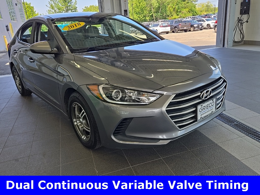 Used 2018 Hyundai Elantra SE with VIN 5NPD74LF2JH264149 for sale in East Providence, RI