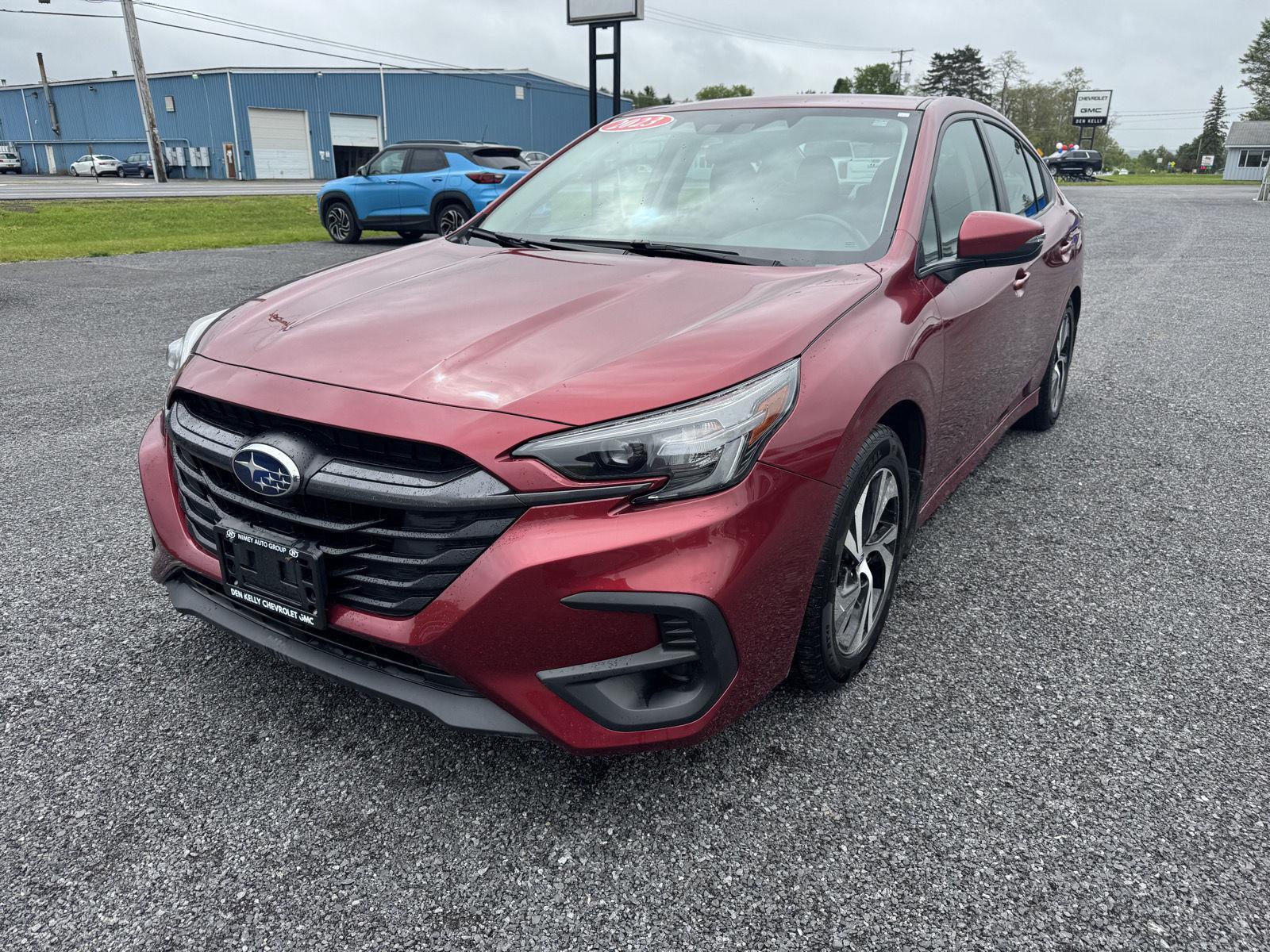 Used 2023 Crimson Red Pearl Subaru Premium image 1