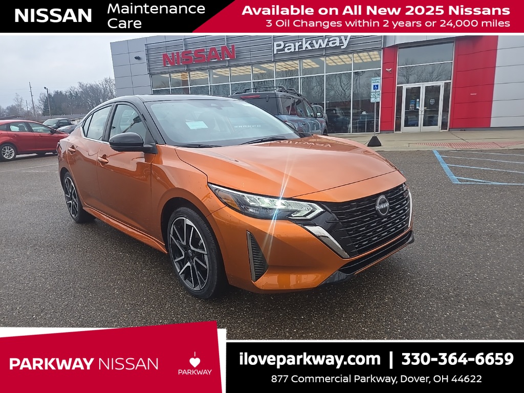 New 2025 Two-tone Monarch Orange Metallic / Super Black Nissan SR image 1